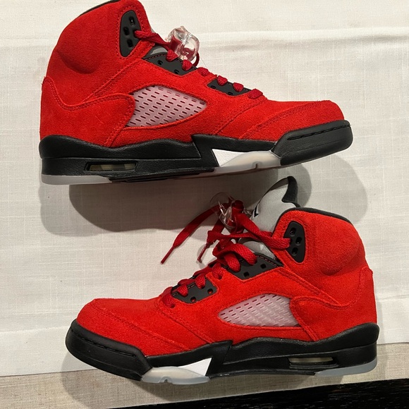 Air Jordan 5 Retro “Raging Bull” Sneakers - Suede